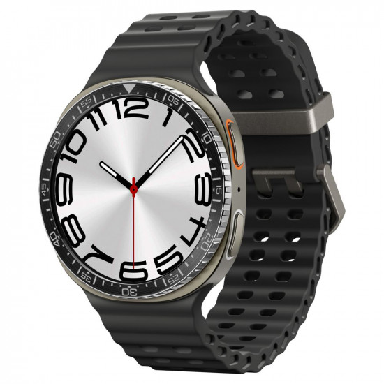 Spigen Bezel Tune Diver for Samsung Galaxy Watch8 44mm, Stainless Steel Black