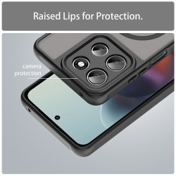 Techsuit HaloFrost II MagSafe Motorola Moto G56 Black Techsuit HaloFrost II MagSafe Motorola Moto G56 Black