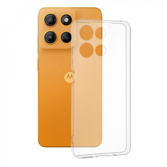 Techsuit Clear Silicone Motorola Moto G15 / G15 Power Transparent