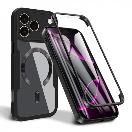 Techsuit ColorVerse 360 MagSafe Series + Screen Protector iPhone 17 Pro Max Black Techsuit ColorVerse 360 MagSafe Series + Screen Protector iPhone 17 Pro Max Black