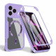 Techsuit ColorVerse 360 MagSafe Series + Screen Protector iPhone 17 Pro Max Purple