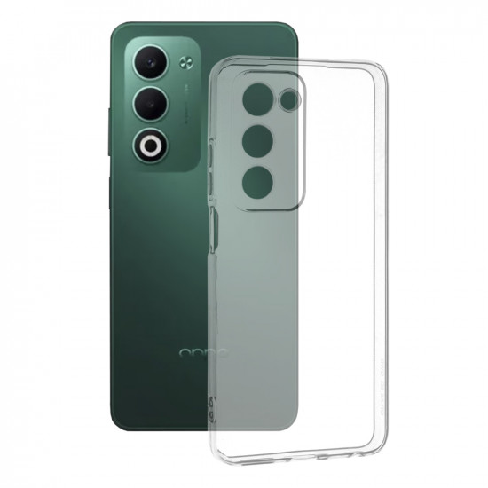 Techsuit Clear Silicone Oppo A5 4G Transparent