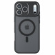 Techsuit PureFrost MagSafe iPhone 17 Pro Max Frosted Black
