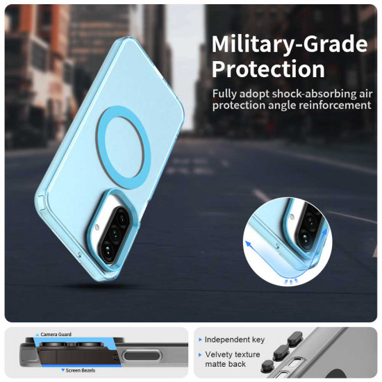 Techsuit CandyCase MagSafe Samsung Galaxy A17 5G Blue