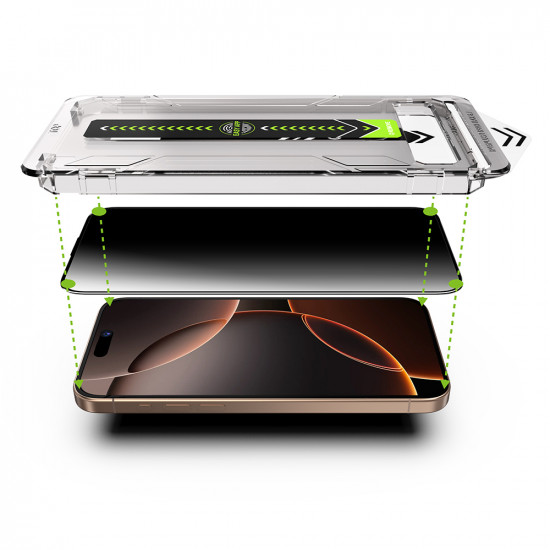 Techsuit TitanGlass FullCover iPhone 12 Pro Max Privacy