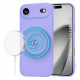 Techsuit SoftFlex MagSafe iPhone 17 Air Light Purple