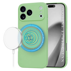 Techsuit SoftFlex MagSafe iPhone 17 Pro Max Mint Green