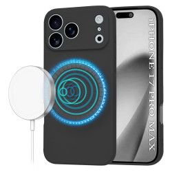 Techsuit SoftFlex MagSafe iPhone 17 Pro Max Black