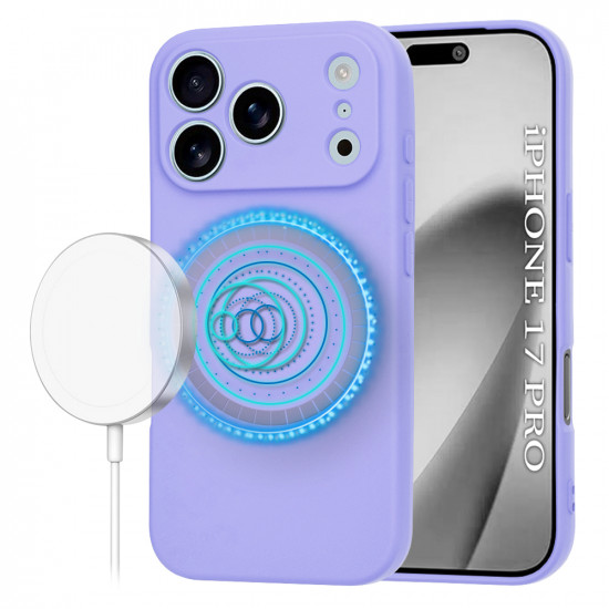 Techsuit SoftFlex MagSafe iPhone 17 Pro Light Purple