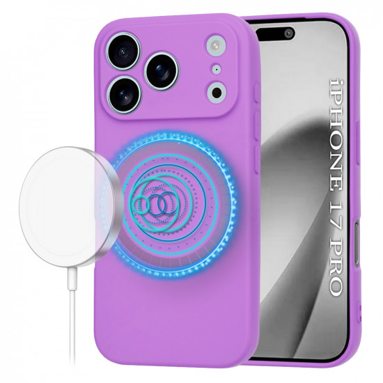 Techsuit SoftFlex MagSafe iPhone 17 Pro Purple
