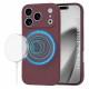 Techsuit SoftFlex MagSafe iPhone 17 Pro Plum Red