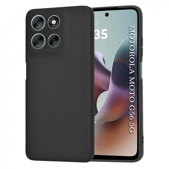 Techsuit SoftFlex Motorola Moto G56 Black
