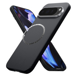 Techsuit Aramid Fiber MagSafe Google Pixel 9 Pro XL Black