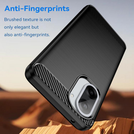 Techsuit Carbon Silicone OnePlus Nord CE5 Black