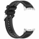 Techsuit Watchband (W051) Samsung Galaxy Watch8 40mm/Watch8 44mm/Watch8 Classic Black