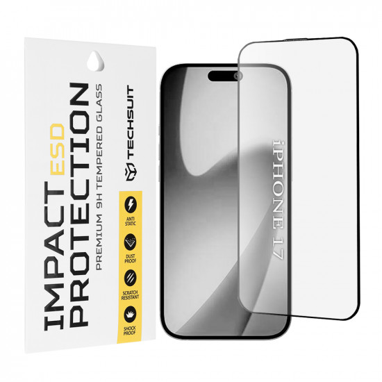 Techsuit ESD Glass iPhone 17 Black
