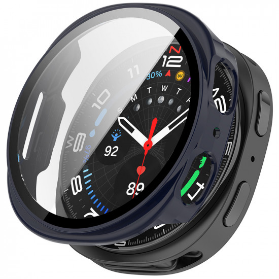 Techsuit Defense360 Pro + Screen Protector Samsung Galaxy Watch8 40mm Oxford Blue