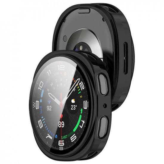 Techsuit Defense360 Pro + Screen Protector Samsung Galaxy Watch8 40mm Black