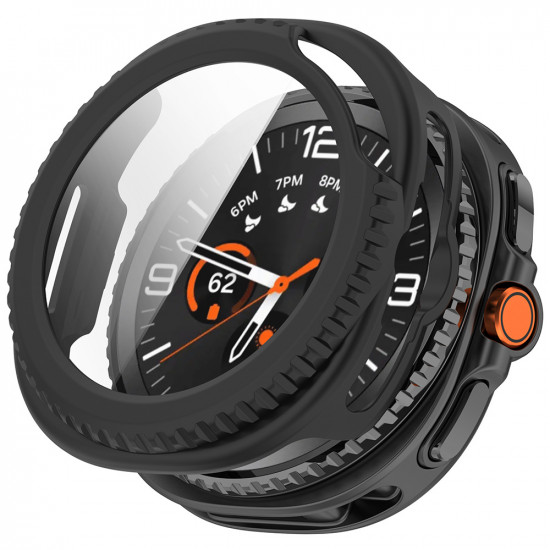 Techsuit Defense360 Pro + Screen Protector Samsung Galaxy Watch8 Classic Matte Black