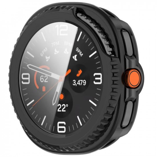 Techsuit Defense360 Pro + Screen Protector Samsung Galaxy Watch8 Classic Matte Black