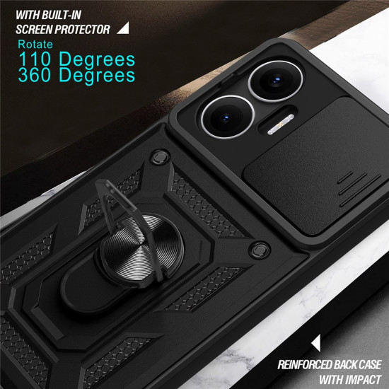 Techsuit CamShield Series Xiaomi Poco F7 Black