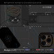 Techsuit PureFrost MagSafe iPhone 13 Frosted Black