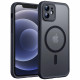 Techsuit PureFrost MagSafe iPhone 12 Frosted Black