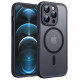 Techsuit PureFrost MagSafe iPhone 12 Pro Max Frosted Black