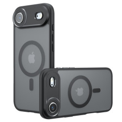 Techsuit PureFrost MagSafe iPhone 17 Air Frosted Black