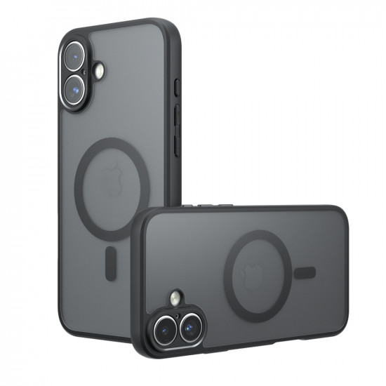 Techsuit PureFrost MagSafe iPhone 17 Frosted Black