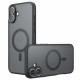 Techsuit PureFrost MagSafe iPhone 16 Frosted Black