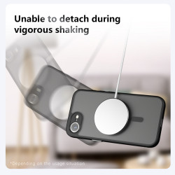 Techsuit PureFrost MagSafe Samsung Galaxy A06 Frosted Black Techsuit PureFrost MagSafe Samsung Galaxy A06 Frosted Black