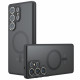 Techsuit PureFrost MagSafe Samsung Galaxy S24 Ultra Frosted Black