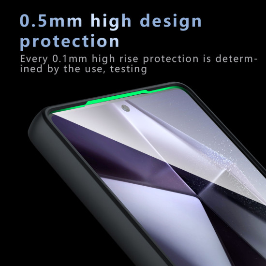 Techsuit PureFrost MagSafe Samsung Galaxy S24 Ultra Frosted Black