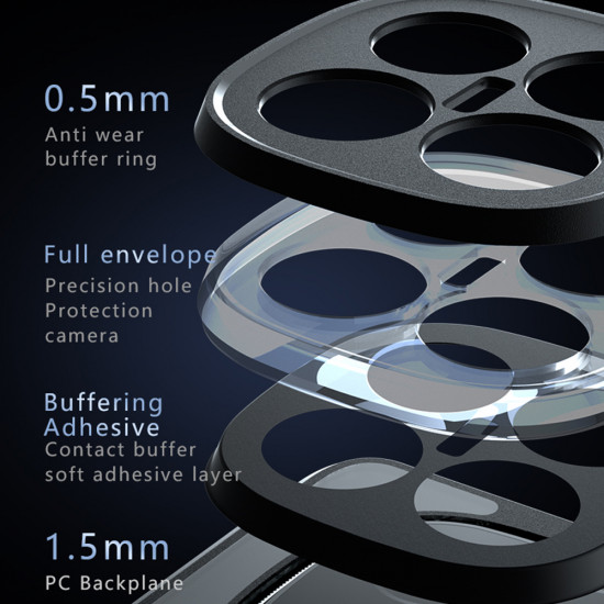 Techsuit PureFrost MagSafe Xiaomi Redmi Note 14 Pro 5G / Poco X7 Frosted Black