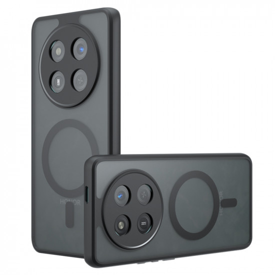 Techsuit PureFrost MagSafe Honor Magic7 Lite / X9c Frosted Black