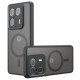 Techsuit PureFrost MagSafe Motorola Edge 50 Ultra Frosted Black