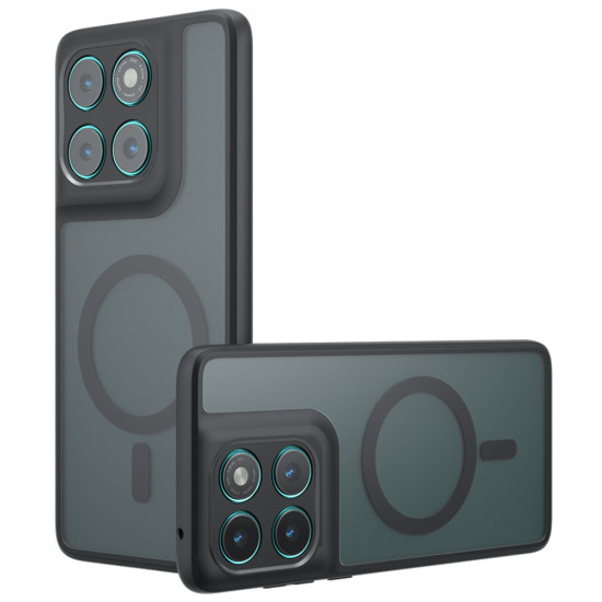 Techsuit PureFrost MagSafe Motorola Edge 60 / Edge 60 Fusion Frosted Black