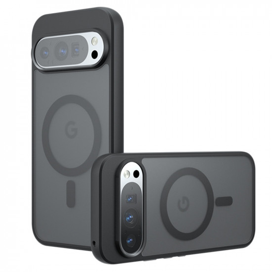 Techsuit PureFrost MagSafe Google Pixel 9 / 9 Pro Frosted Black
