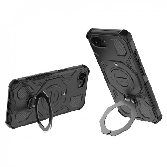 Techsuit Carbon Shield PRO iPhone 16e Black