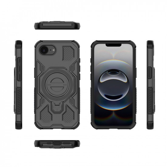 Techsuit Carbon Shield PRO iPhone 16e Black