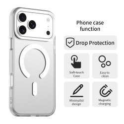 Techsuit CandyCase MagSafe iPhone 17 Pro White Techsuit CandyCase MagSafe iPhone 17 Pro White