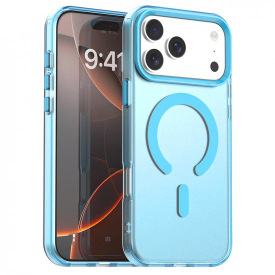 Techsuit CandyCase MagSafe iPhone 17 Pro Blue