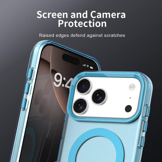 Techsuit CandyCase MagSafe iPhone 17 Pro Blue