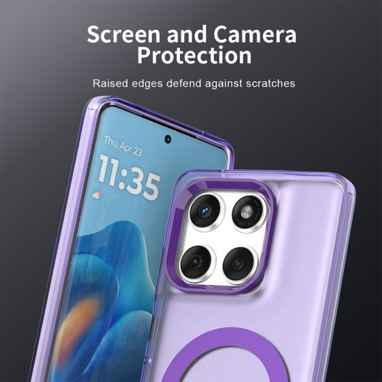 Techsuit CandyCase MagSafe Motorola Edge 60 / Edge 60 Fusion Purple Techsuit CandyCase MagSafe Motorola Edge 60 / Edge 60 Fusion Purple