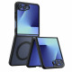 Techsuit PureFrost MagSafe Samsung Galaxy Z Flip7 Frosted Black