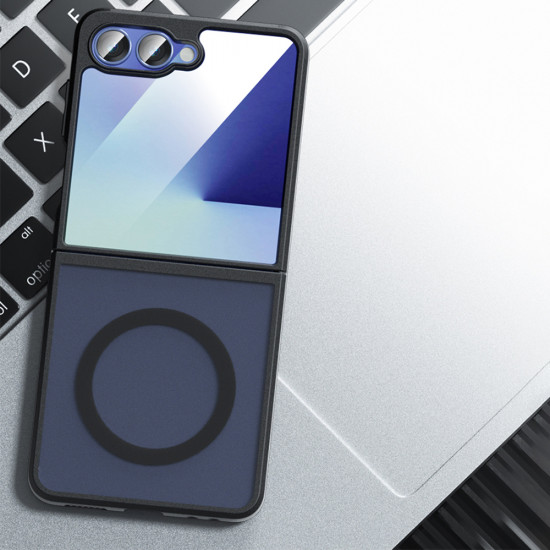 Techsuit PureFrost MagSafe Samsung Galaxy Z Flip7 Frosted Black