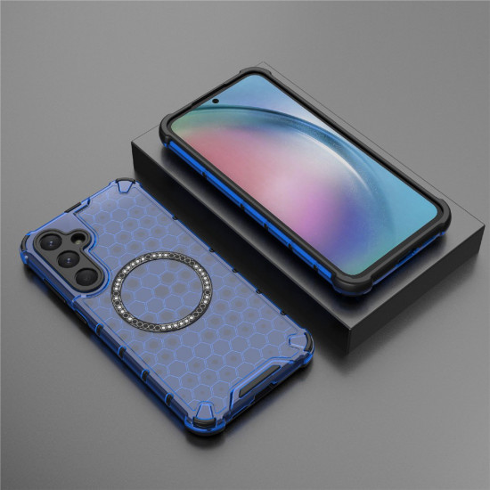 Techsuit HoneyComb Shield MagSafe Samsung Galaxy A26 5G Blue