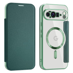 Techsuit SmartMag Book Case Google Pixel 10 Pro XL Green Techsuit SmartMag Book Case Google Pixel 10 Pro XL Green