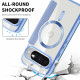 Techsuit SmartMag Book Case Google Pixel 10 / 10 Pro Light Blue